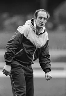 Images Dated 25th March 2011: England rugby coach Martin Green in 1986