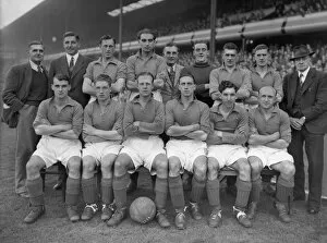 Aston Villa Collection: Everton - 1946 / 47