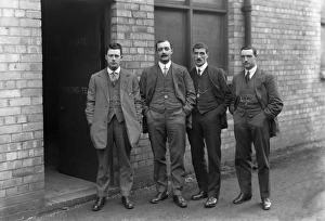 Football - Players from the four Home Nations, 1913/14 Football - Players from the four Home Nations, 1913/14