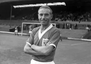 Blackpool's Stanley Matthews 1957 Football Print