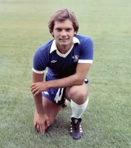 Chelsea Prints: Ray Wilkins Chelsea Football Print 1978/79 Season