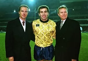 Images Dated 9th December 2009: Franz Beckenbauer, Peter Shilton & Bobby Moore