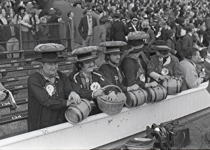 French supporters at Twickenham - 1975 Five Nations French supporters at Twickenham - 1975 Five Nations