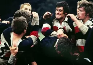Images Dated 22nd March 2012: George Sherriff of Saracens in the thick of the action in 1970