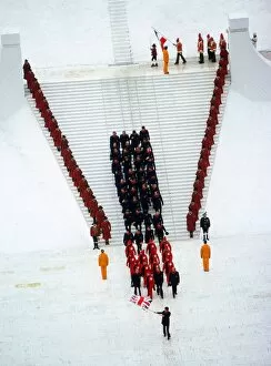 Images Dated 4th February 1976: Innsbruck Olympics - Opening Ceremony