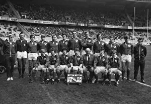 Images Dated 7th January 2013: The Ireland team that face France in the 1982 Five Nations