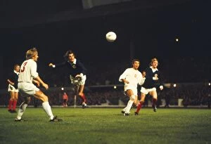 2010 South Africa Gallery: Joe Jordan heads the goal against Czechoslovakia that sends Scotland to the 1974 World Cup