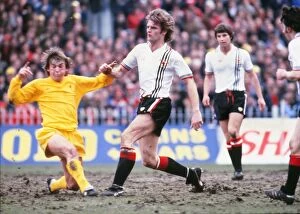 Images Dated 29th September 2010: Kenny Dalglish and Gordon McQueen - 1979 FA Cup Semi-Final