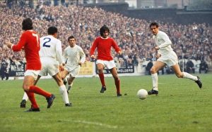 Leeds United take on Manchester United in 1969 Leeds United take on Manchester United in 1969