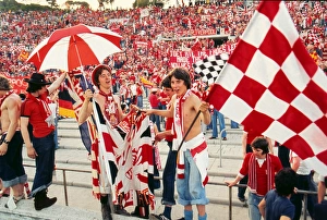 Liverpool fans at the 1977 European Cup Final Liverpool fans at the 1977 European Cup Final