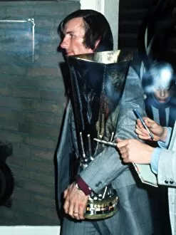 Images Dated 10th February 2012: Liverpools Tommy Smith with the UEFA Cup in 1973