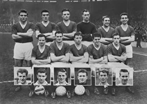 Images Dated 26th April 2011: Manchester United The Busby Babes - 1957 / 8