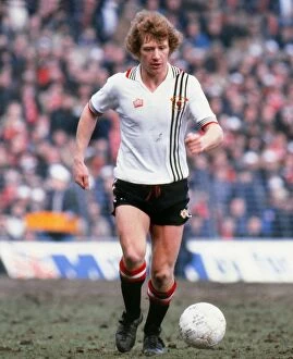 Images Dated 29th September 2010: Manchester Uniteds Jimmy Nicholl - 1979 FA Cup Semi-Final