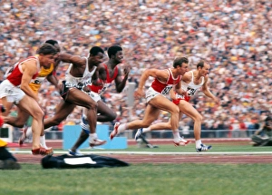 The mens 100m final at the 1972 Munich Olympics The mens 100m final at the 1972 Munich Olympics