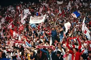 Nottingham Forest Gallery: Nottingham Forest fans during the 1979 European Cup Final