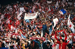 Nottingham Forest fans during the 1979 European Cup Final Nottingham Forest fans during the 1979 European Cup Final
