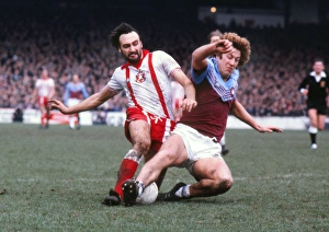 Orients Peter Kitchen and West Hams Pat Holland Orients Peter Kitchen and West Hams Pat Holland