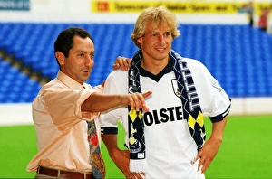 Ossie Ardiles, Jurgen Klinsmann - Tottenham Hotspur Ossie Ardiles, Jurgen Klinsmann - Tottenham Hotspur
