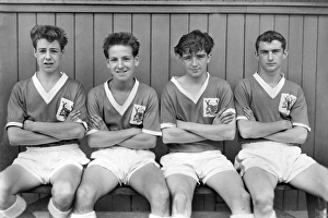 P. Collins, John Coleman, Ian Storey-Moore, David Pleat - Nottingham Forest P. Collins, John Coleman, Ian Storey-Moore, David Pleat - Nottingham Forest