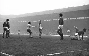 Images Dated 10th January 1970: Peter Marinello celebrates his goal on his debut for Arsenal