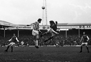 Peter Storey competes for the ball for Arsenal Peter Storey competes for the ball for Arsenal