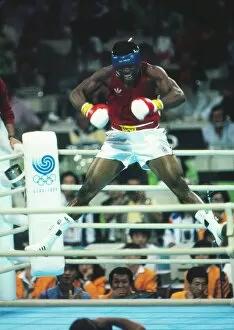 Images Dated 10th January 2012: Ray Mercer - 1988 Seoul Olympics - Boxing