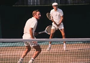 Images Dated 9th July 2012: Rod Laver and Frew McMillan - 1970 Queens Club Championships