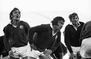 Images Dated 5th June 2009: Roger Uttley & Sandy Carmichael - 1974 British Lions Tour to South Africa