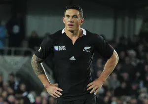 Rugby World Cup Prints: Sonny Bill Williams Rugby Union Print - 2011 New Zealand v Tonga