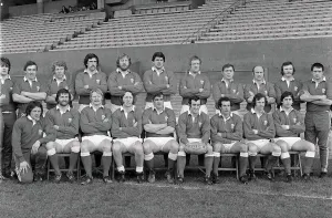 Gareth Edwards a true legend: 1978 Wales Team Print - Cardiff Arms Park Lineup