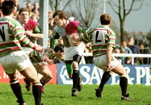Images Dated 2nd May 1992: Simon Halliday of Harlequins - 1992 Pilkington Cup semi-final