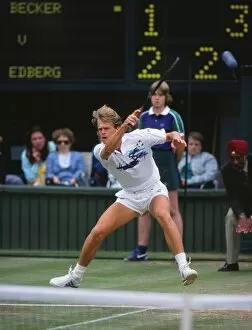 Images Dated 26th November 2009: Stefan Edberg - 1988 Wimbledon Championships