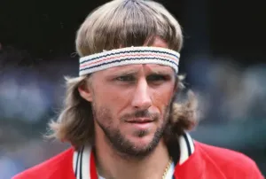 Tennis Prints: Bjorn Borg Wimbledon Print 1978
