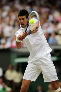 Tennis Prints: Novak Djokovic Wimbledon Print