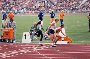 The USAs Dave Wottle wins the 800m final at the 1972 Munich Olympics The USAs Dave Wottle wins the 800m final at the 1972 Munich Olympics
