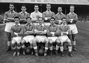 Images Dated 8th June 2010: Wales - 1956 British Home Championship