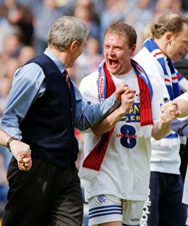 Walter Smith and Paul Gascoigne celebrate winning the Scottish league title in 1996 Walter Smith and Paul Gascoigne celebrate winning the Scottish league title in 1996