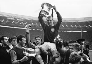 West Ham United Captain Bobby Moore Is Chaired On His 7911859