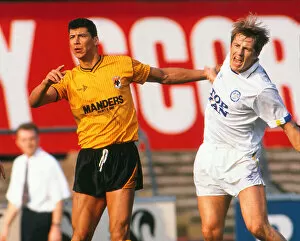 Images Dated 31st March 1990: Wolves 1 Leeds Utd 0