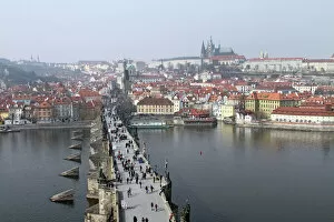 Images Dated 14th March 2011: Charles Bridge in Prague