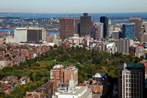America Gallery: City skyline of Boston, Massachusetts, America