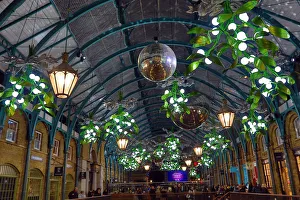 Switched Gallery: Covent Garden Market Christmas lights switched on, Covent Garden, London