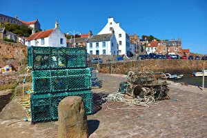 Crail Gallery: Crail fishing village and harbour, Fife, Scotland