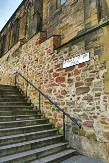 Step Collection: Grannys Green Steps in Edinburgh, Scotland, United Kingdom