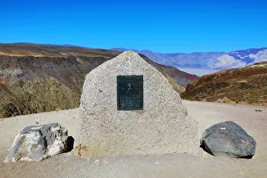 Memorial for Father John J Crowley at Padre Crowley Point, Death Valley National Park Memorial for Father John J Crowley at Padre Crowley Point, Death Valley National Park