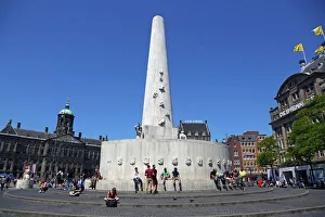 National Monument in Dam Square, Amsterdam, Holland National Monument in Dam Square, Amsterdam, Holland