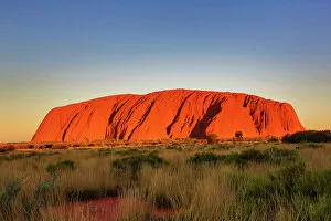 Rock Gallery: Sunset at Uluru, Ayers Rock, Australia