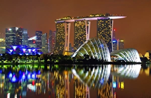 Supertrees Gardens by the Bay, Marina Bay Sands hotel, Singapore Supertrees Gardens by the Bay, Marina Bay Sands hotel, Singapore