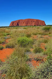 Uluru, Ayers Rock, Uluru-Kata Tjuta National Park, Northern Territory, Australia Uluru, Ayers Rock, Uluru-Kata Tjuta National Park, Northern Territory, Australia
