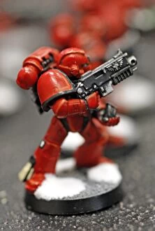 Images Dated 23rd May 2009: Warhammer 40K Model space marine